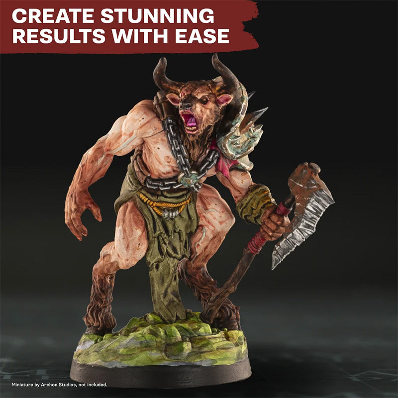 Miniature painted using The Army Painter Speedpaint Markers