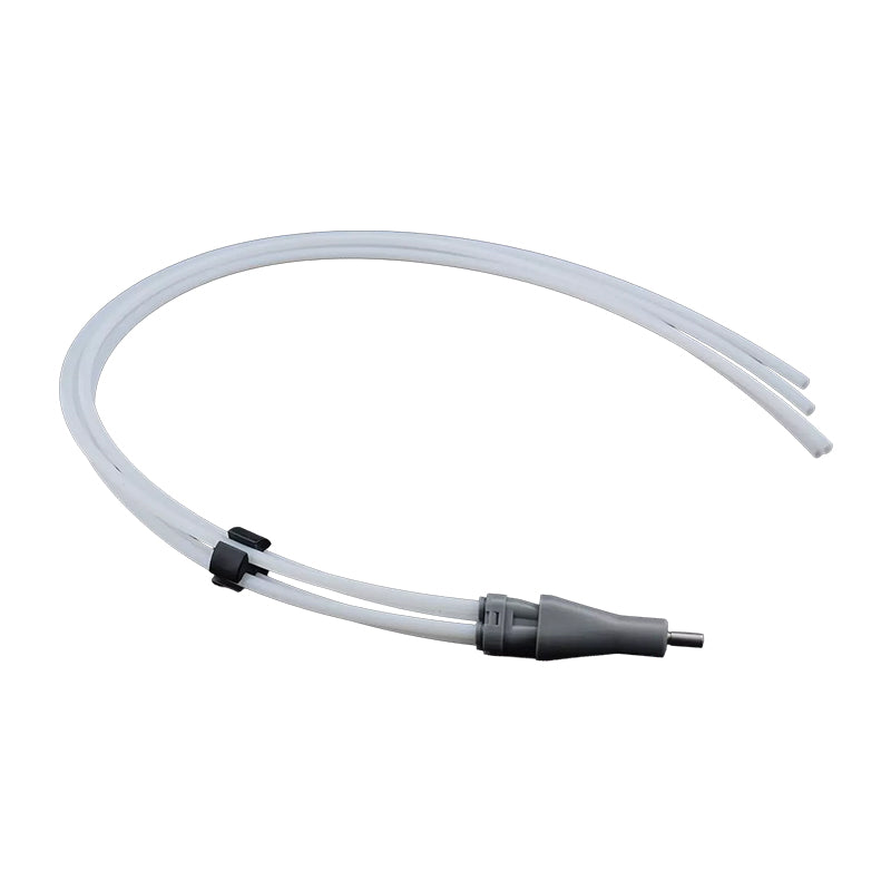 Flashforge AD5X 4-in-1-Out Filament Guide Tube with PTFE tubing and quick-connect pneumatic fitting