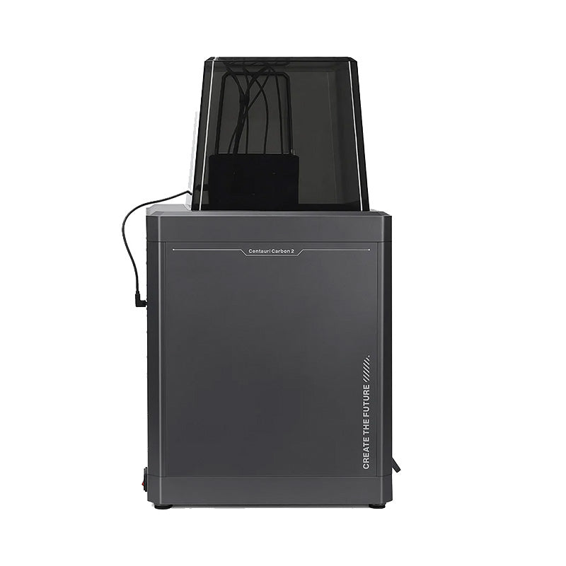 Elegoo Centauri Carbon 2 Combo – side view showing enclosed housing and Create the Future branding