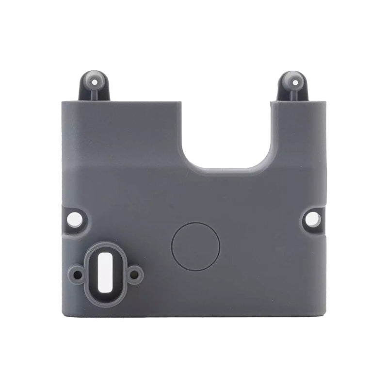 Flashforge AD5X Extruder Top Cover with pneumatic tube port, mounting brackets and filament guide inlet