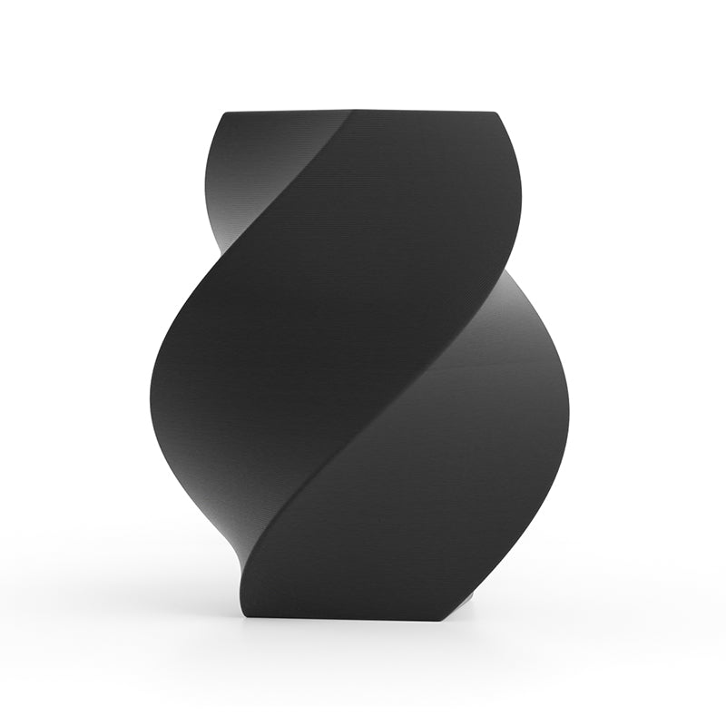 Kexcelled K5 Wood 1.75mm filament printed vase in Black matte wood