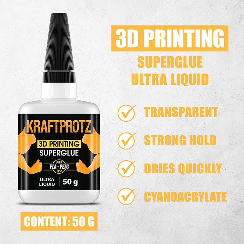 Kraftprotz 3D Printing Super Glue - Ultra Liquid