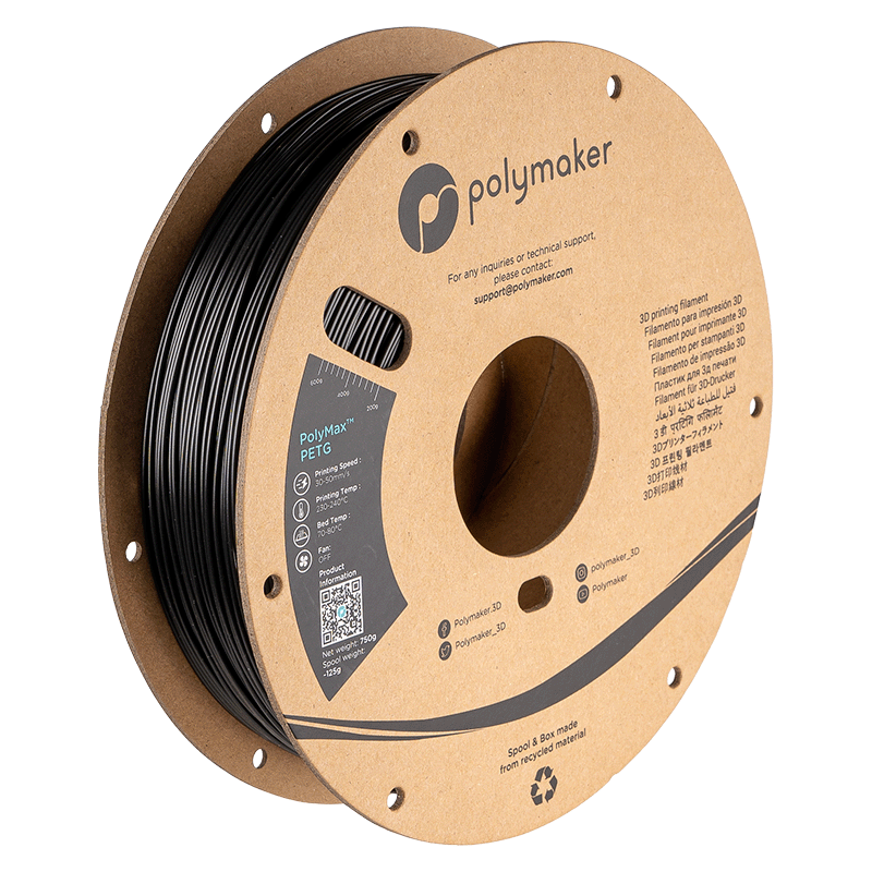 Recreus PETG Filament 1.75mm 750g - EC 3D Printing Supplies