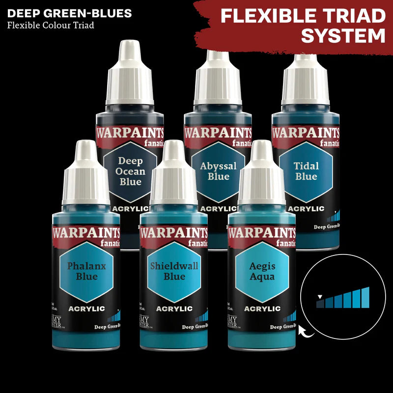 Warpaints Fanatic - Deep Green - Blues (18ml)