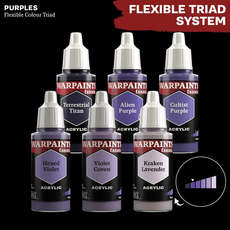 Warpaints Fanatic - Purples (18ml)