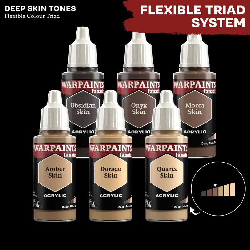 Warpaints Fanatic - Deep Skin Tones (18ml)