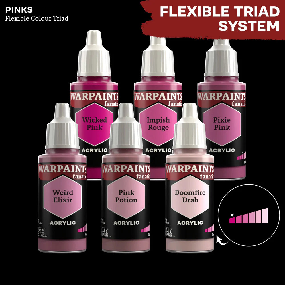 Warpaints Fanatic - Pinks (18ml)