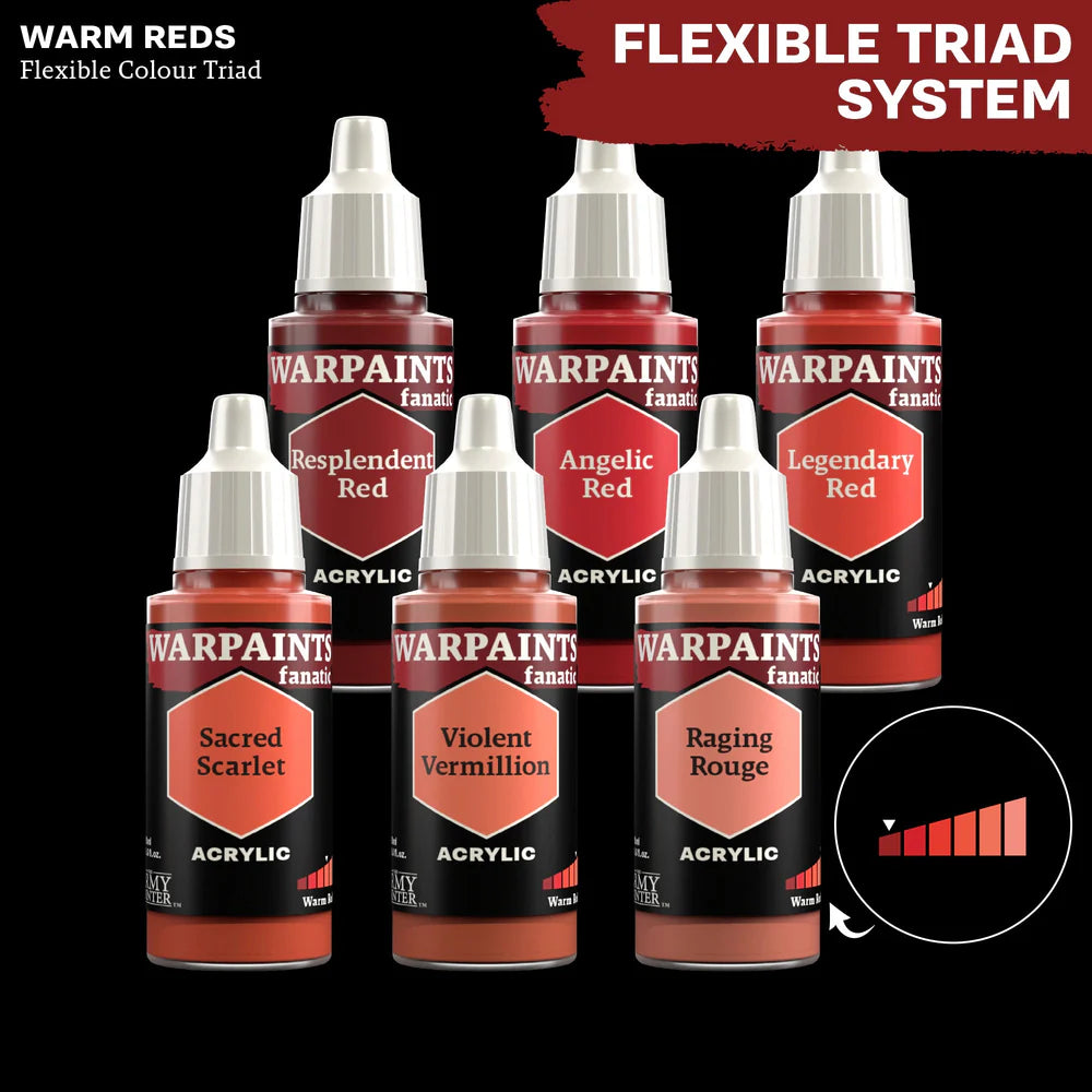 Warpaints Fanatic - Warm Reds (18ml)