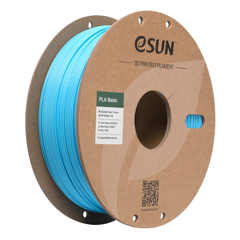 eSUN PLA Basic 1.75mm filament spool in Sky Blue