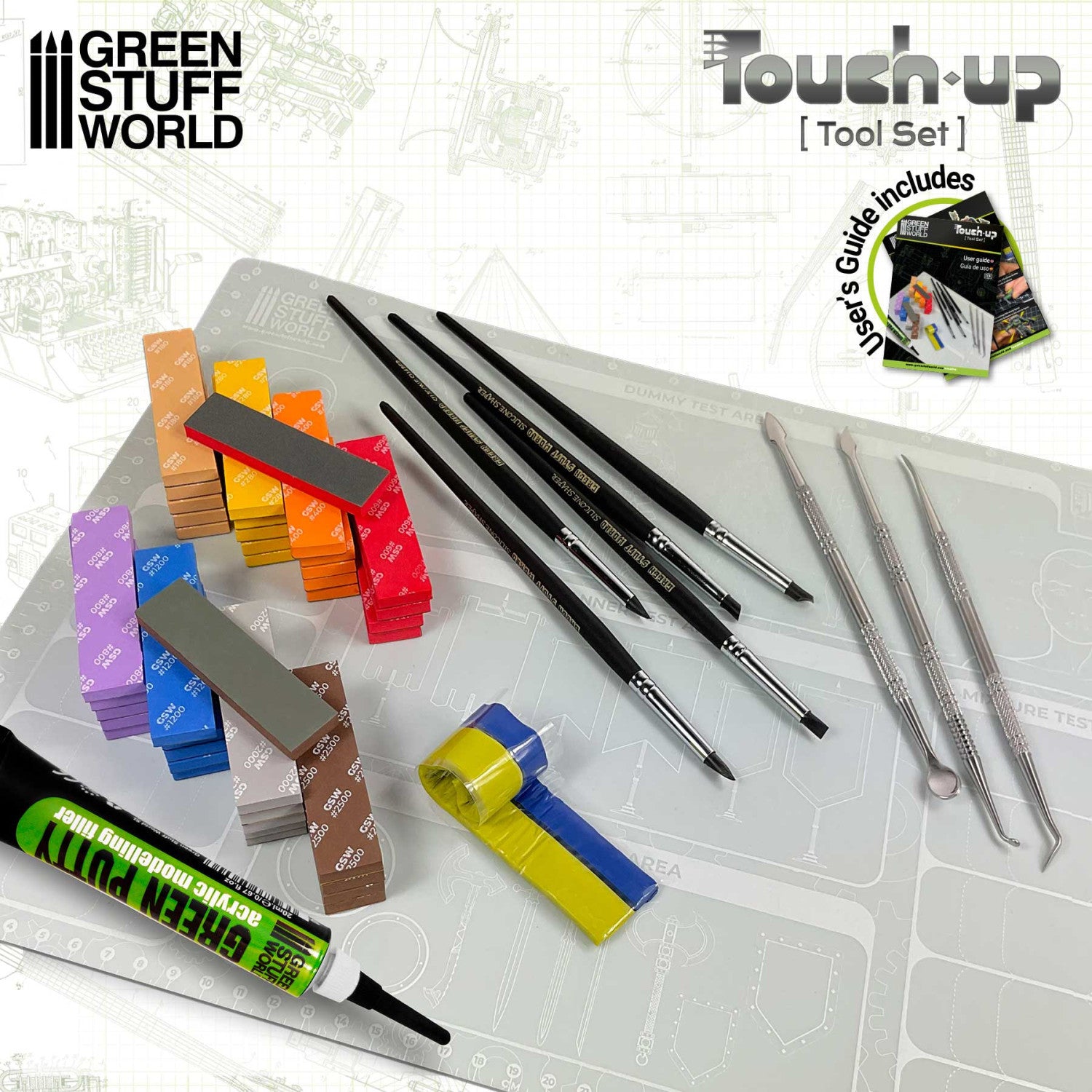 Hobby Touch-up Tool Set