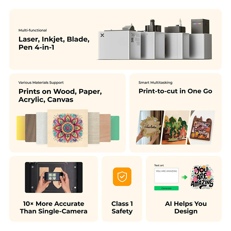 xTool M1 Ultra 10W Basis Bundel