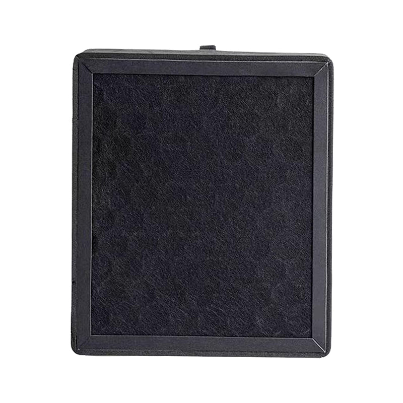 Front view of black rectangular activated carbon air filter cartridge for Bambu Lab H2D