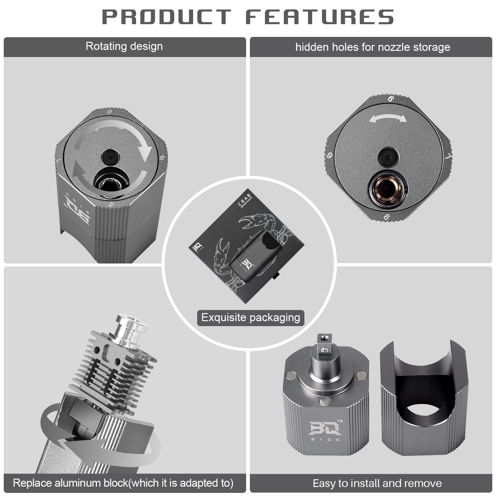 Biqu Nozzle Quick Change Tool