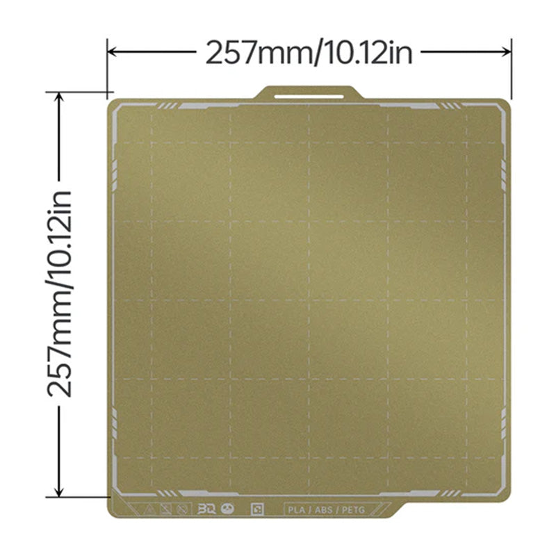 BIQU Panda Build Plate For Bambu Lab - Double Sided Textured PEI