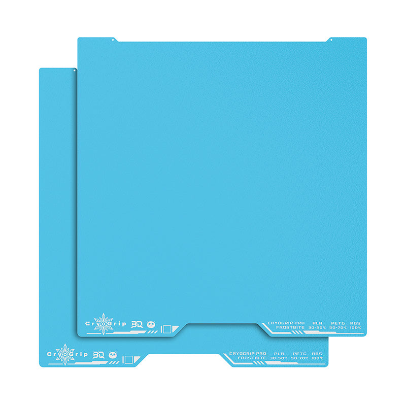 Double-sided BIQU Panda CryoGrip Pro Frostbite coarse-textured spring steel build plate