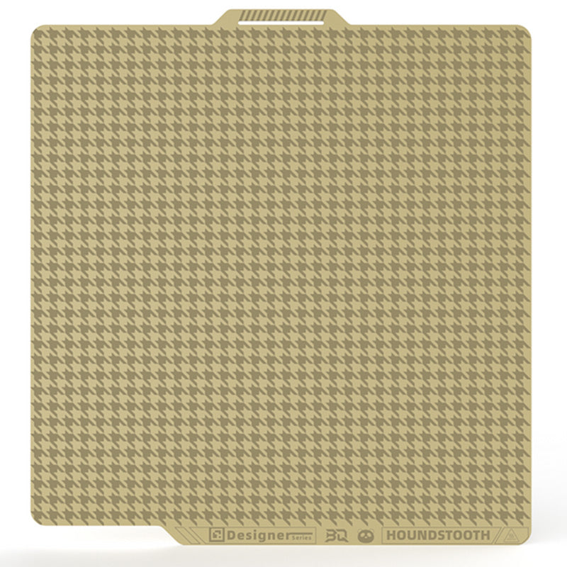 BIQU Panda Dual-Textured Build Plate For Bambu Lab - Honeycomb & Houndstooth Patterns