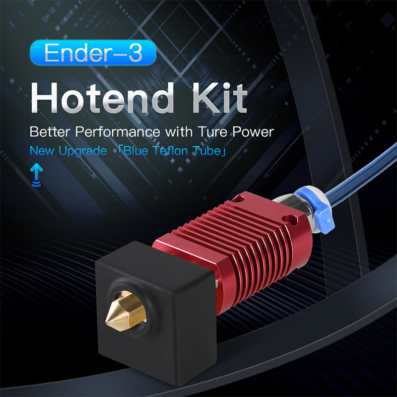 Creality Ender-3 Hotend Kit (Blue Teflon Tube)