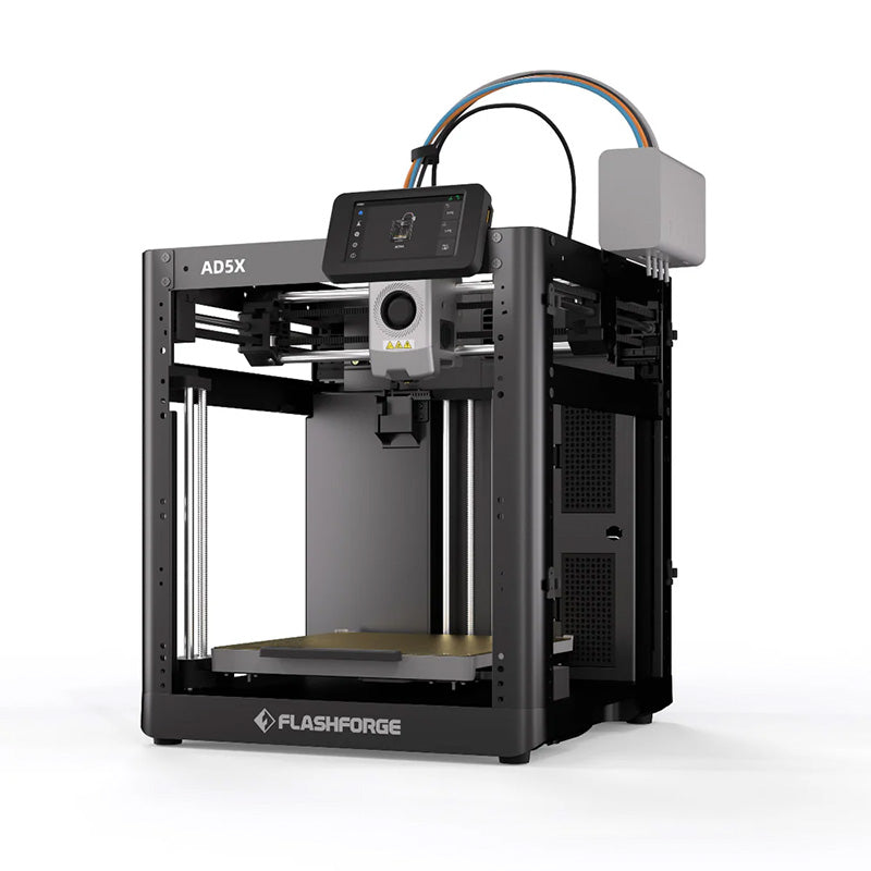 Flashforge 3D printer on a white background