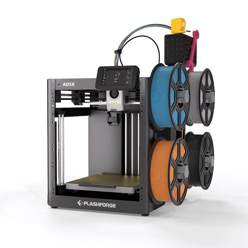 Flashforge 3D printer on a white background