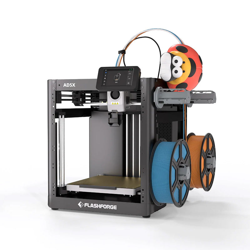 Flashforge 3D printer on a white background