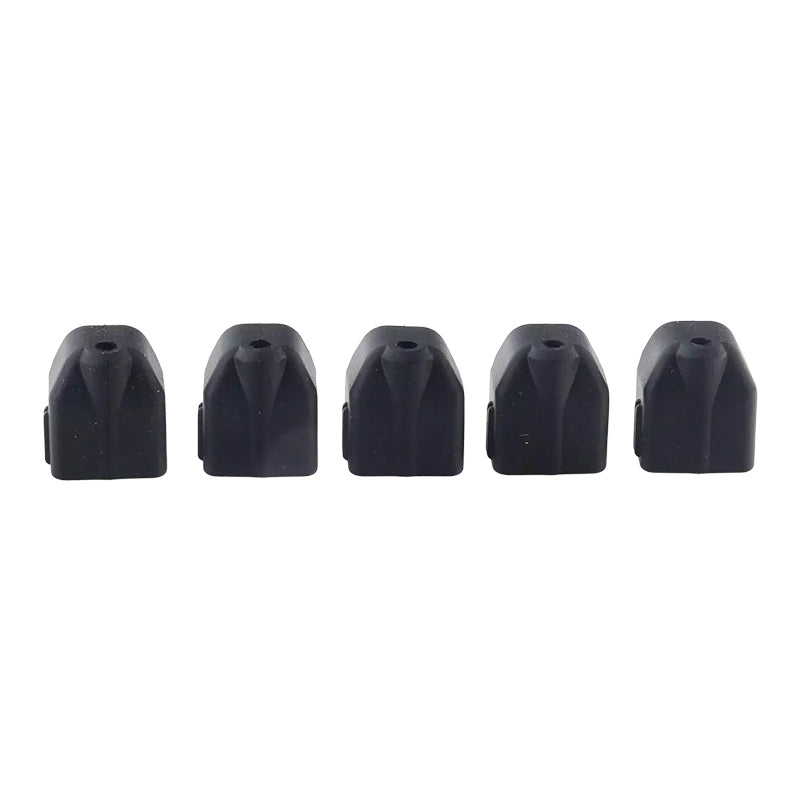 Flashforge AD5X Hotend Silicone Sleeve 5-pack – black thermal socks for AD5X & Adventurer 5M hotend