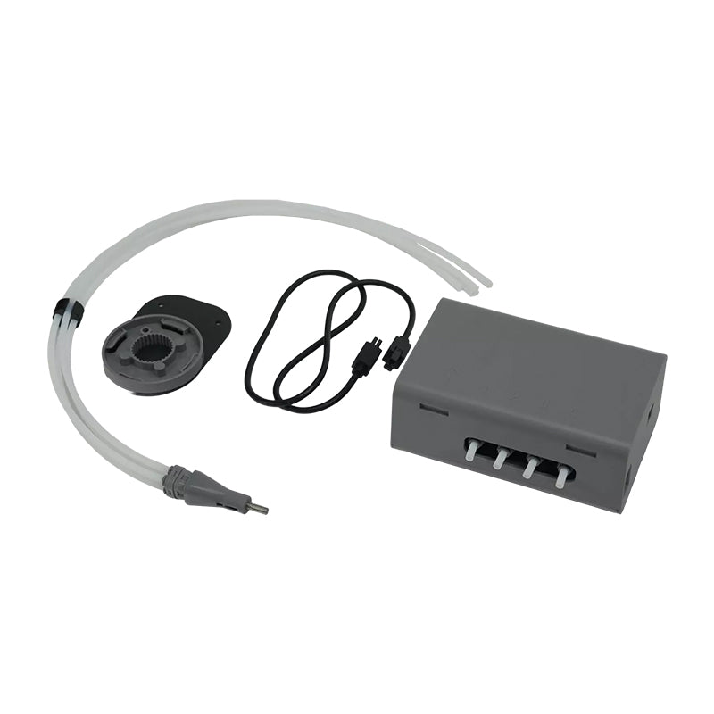 Flashforge AD5X Intelligent Filament System (IFS) Kit with controller module, PTFE guide tube, mounting plate and signal cable

