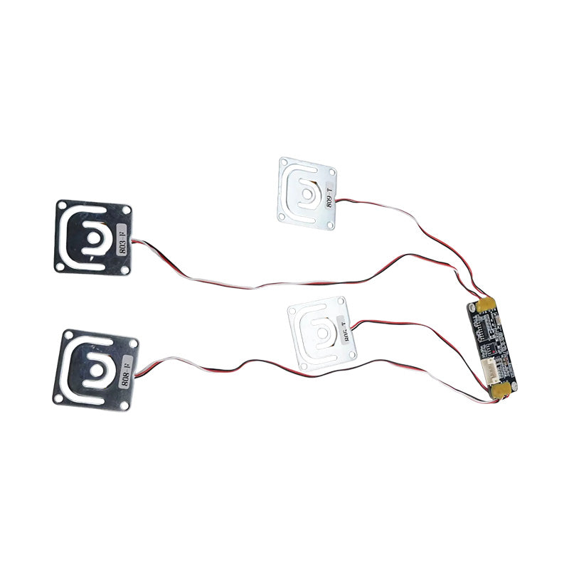 Flashforge AD5X bed leveling sensor assembly with dual sensor modules, interface board and wiring harness

