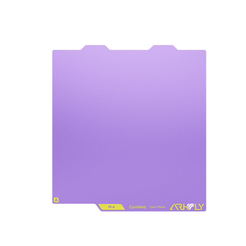 Phaetus Arkfly POPWEB Cool Plate 184x199mm purple double-sided spring steel build surface for Bambu Lab A1 mini