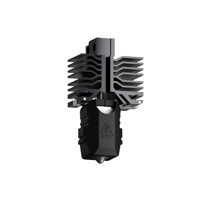 Phaetus Conch / Conch Plus Hotend 0.4mm bare core for Bambu Lab X1 and P1 series. Phaetus Conch series 35mm3/s flow hotend bare core with titanium alloy heatbreak and EndCoat nozzle tip.