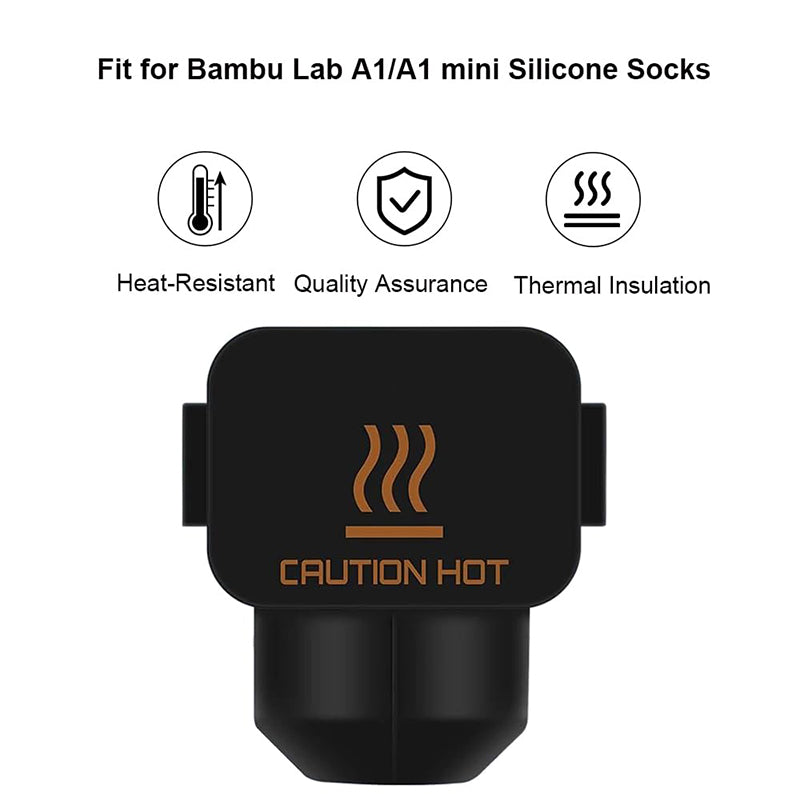 Heat resistant and thermal insulation product callout for Bambu Lab A1 silicone sock
