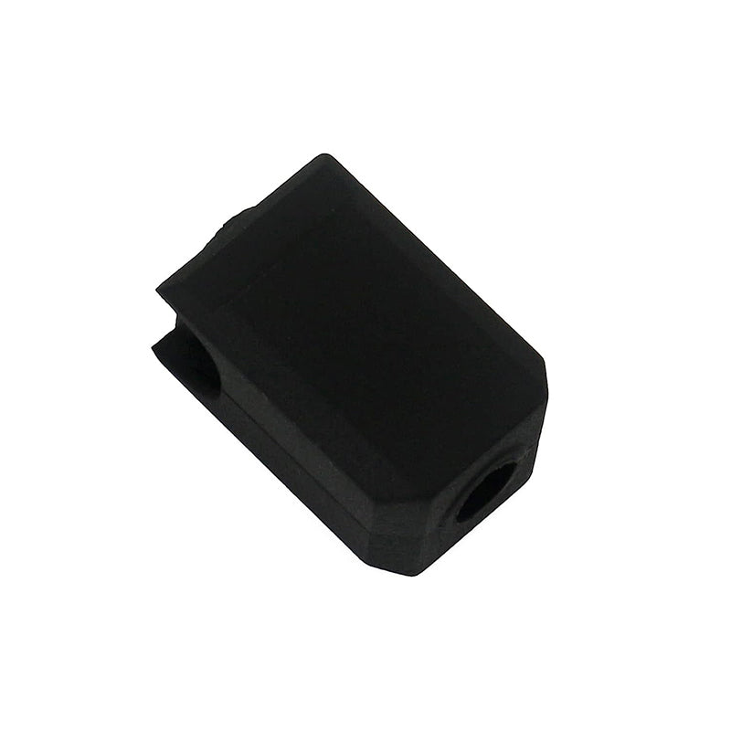Single black high-temperature silicone sock cover for Bambu Lab X1 and P1 printers