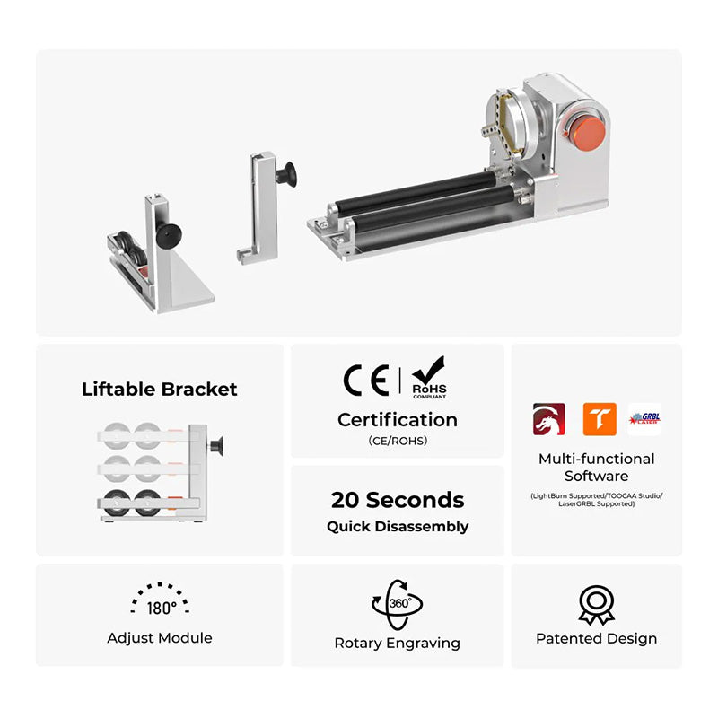 Toocaa 5-in-1 laserrotatierolset voor L2