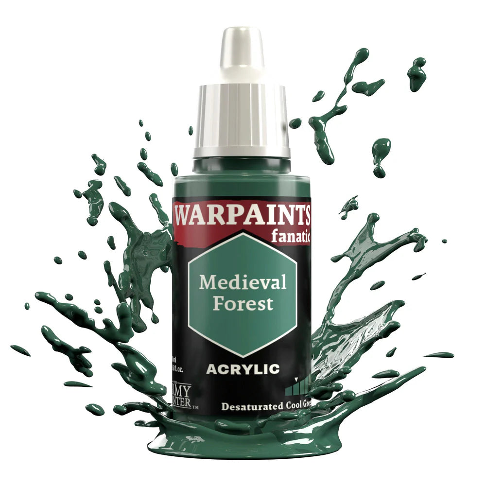 Warpaints Fanatic - Desaturated Cool Greens (18ml)