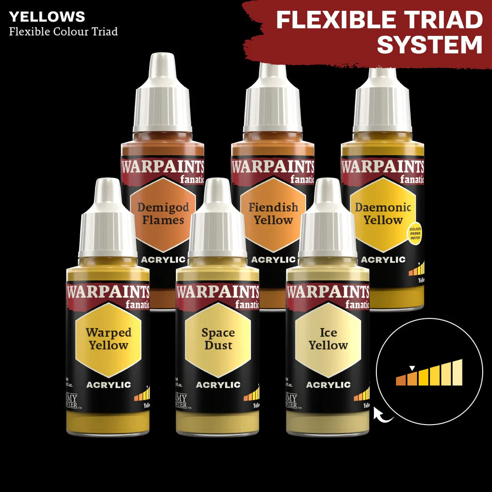 Warpaints Fanatic - Yellows (18ml)