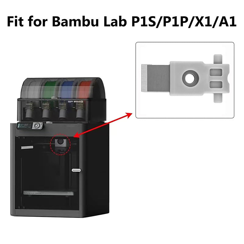 Replacement Filament Cutters for Bambu Lab P1 / X1 / A1 Series – 5 Pack