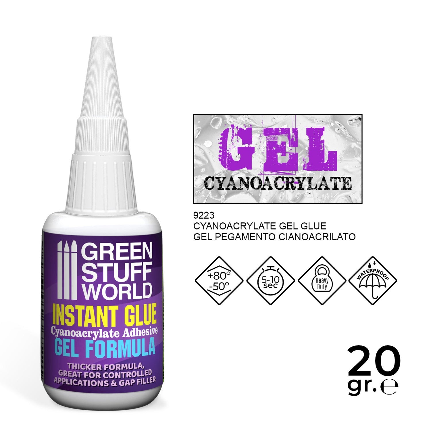 Gel Super Glue - 20g