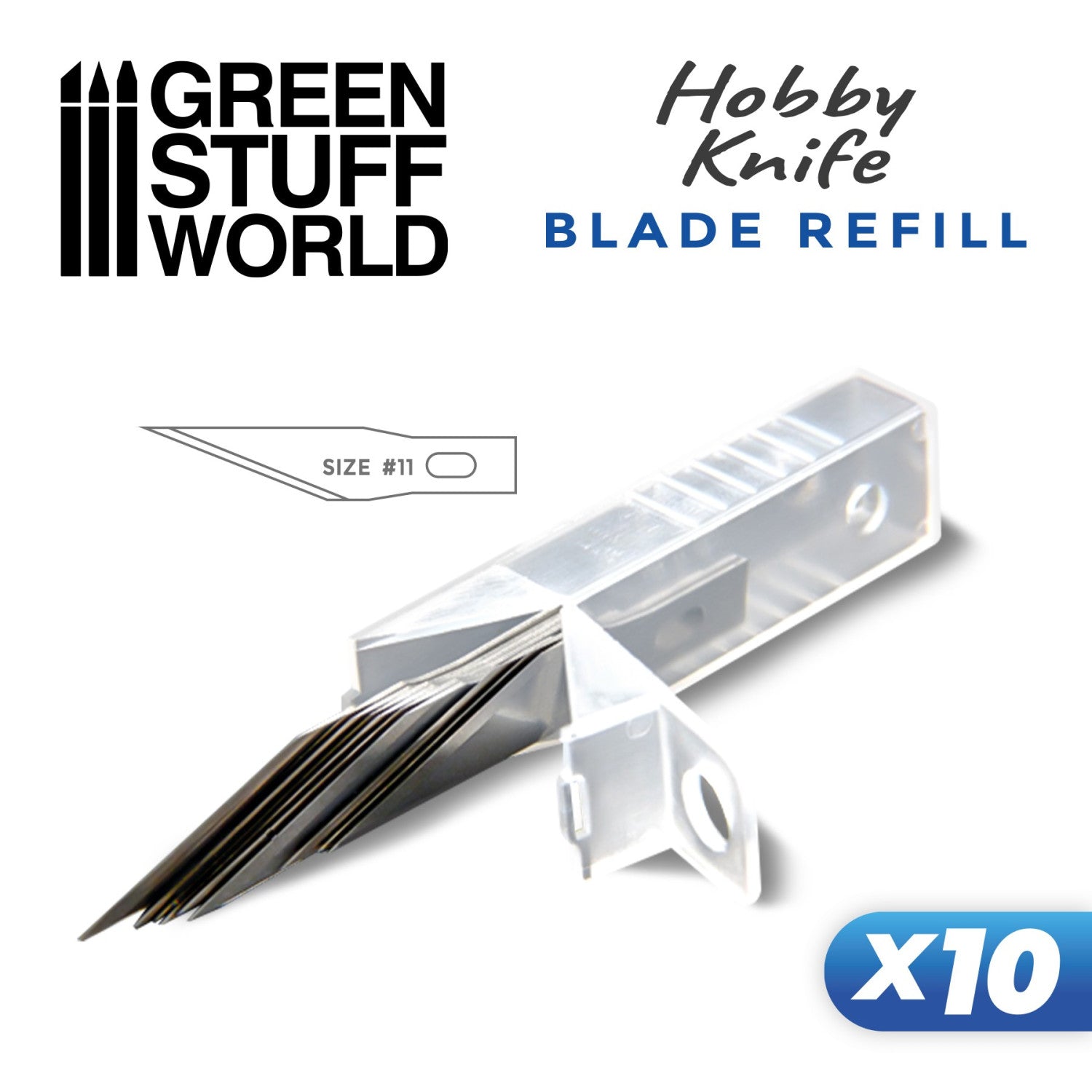 Craft Knife Blade Refills (10 Pack)