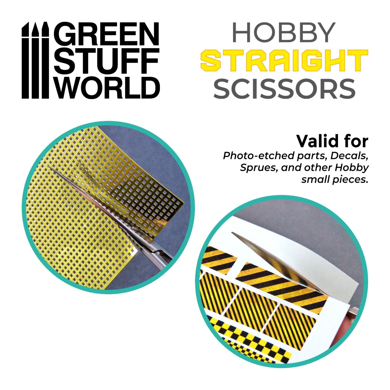 Precision Hobby Scissors - Straight Tip