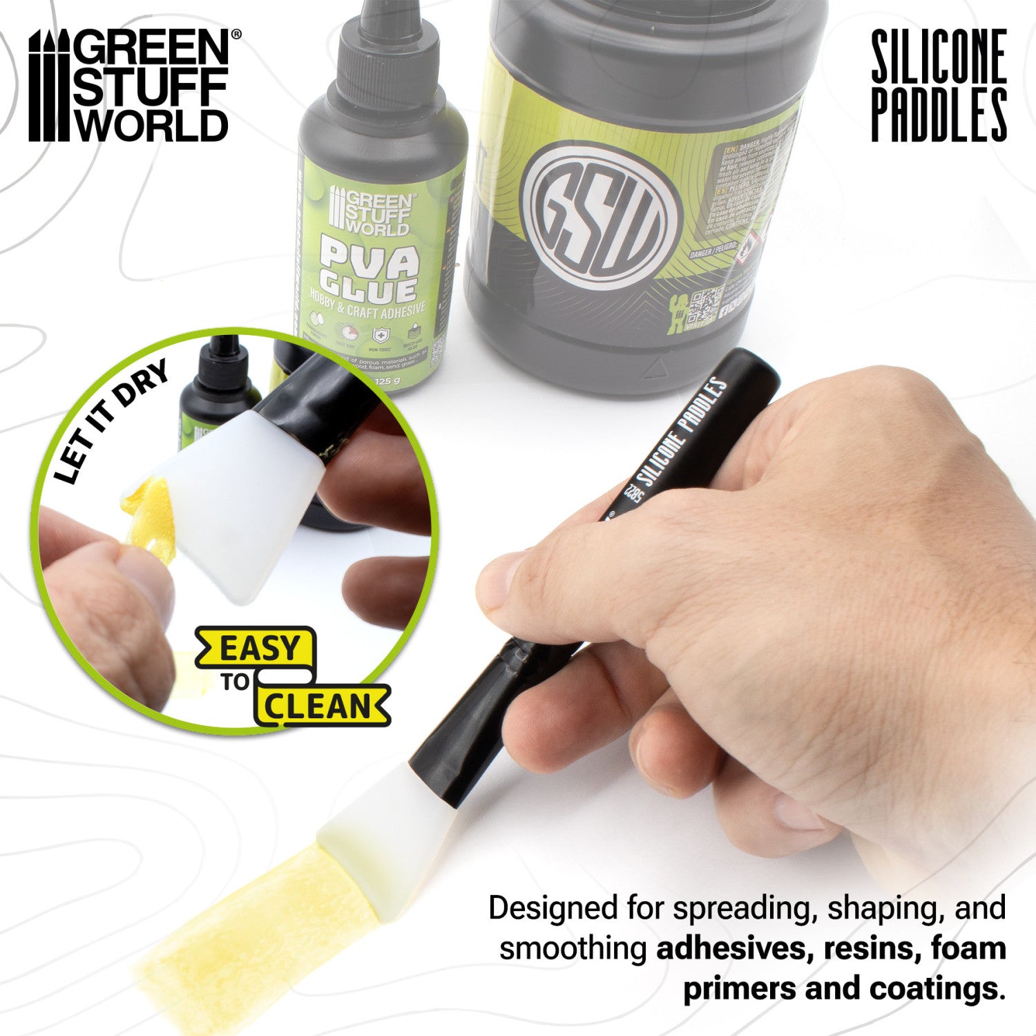 Silicone Paddle Applicators (3 Pack)