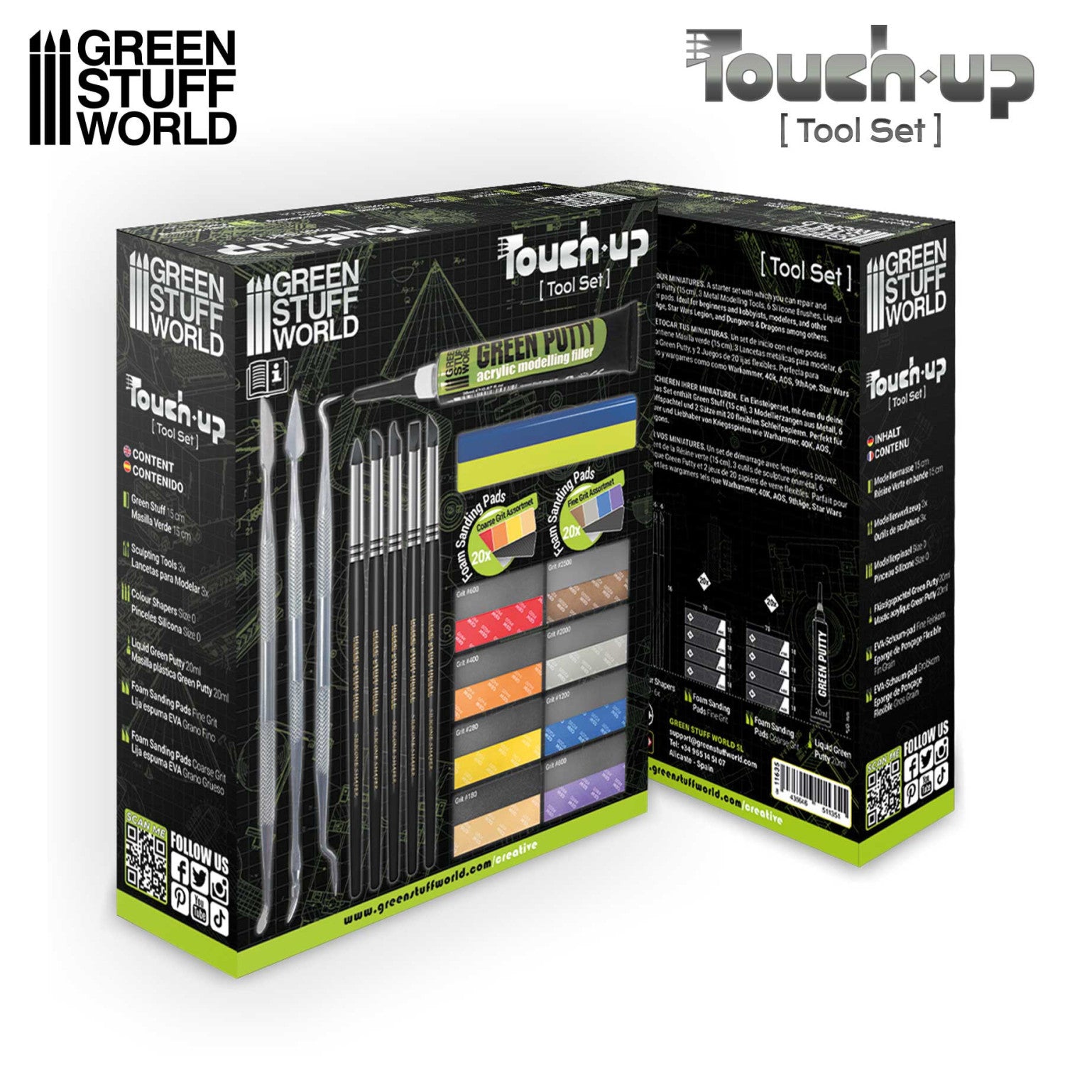 Hobby Touch-up Tool Set