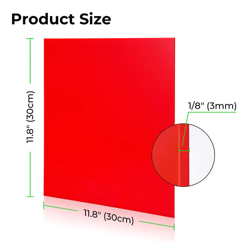 xTool Proefset voor acrylplaten (10 stuks)